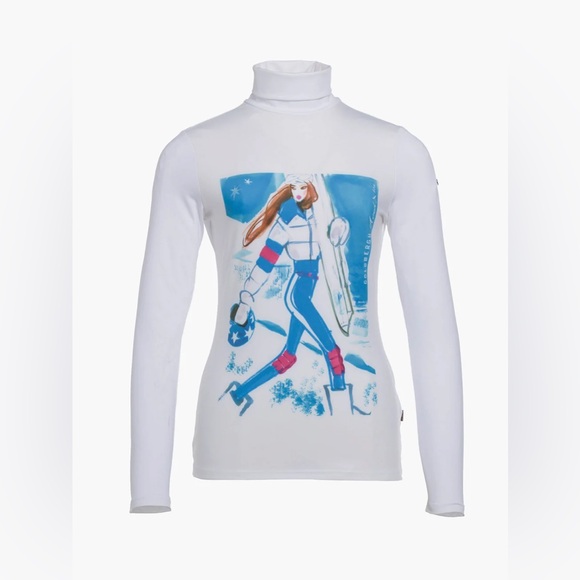 Goldbergh Turtleneck Long Sleeve T-Shirt size XS - Picture 1 of 5